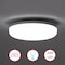 Quickway Imports White Plastic 6 in Round LED Ceiling Light Fixture for Entryway, Office, Outdoor, 6500K Daylight 20W QI004032 - alternate 1